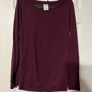 Pink long sleeve top